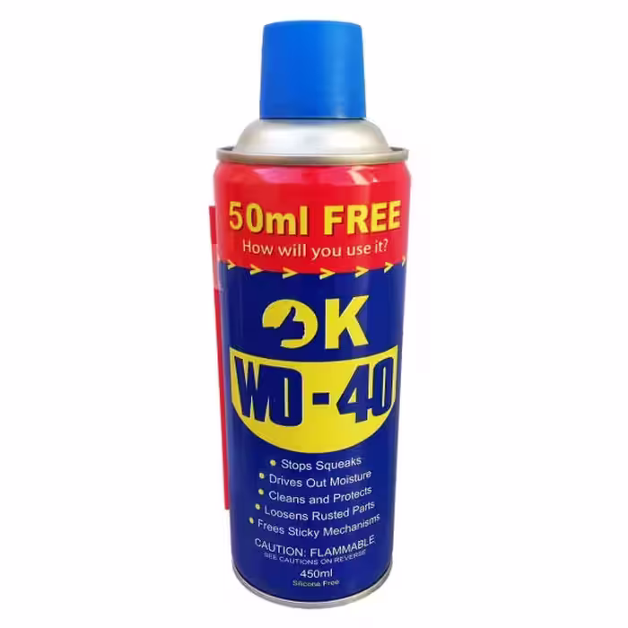 اسپری روان کننده اوکی مدل دبلیو دی فورتی حجم 450 میلی لیتر بسته 3 عددی