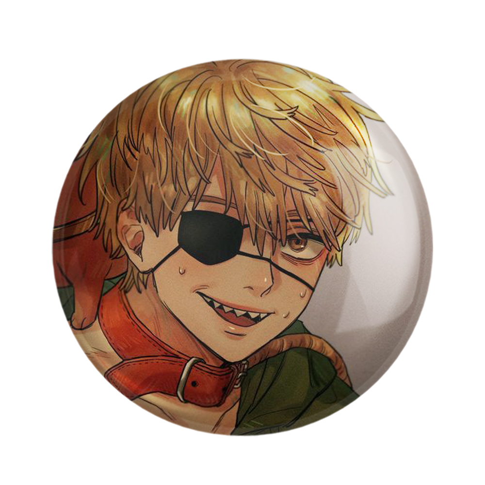 پیکسل خندالو مدل دنجی انیمه مرد اره ای کد 18012