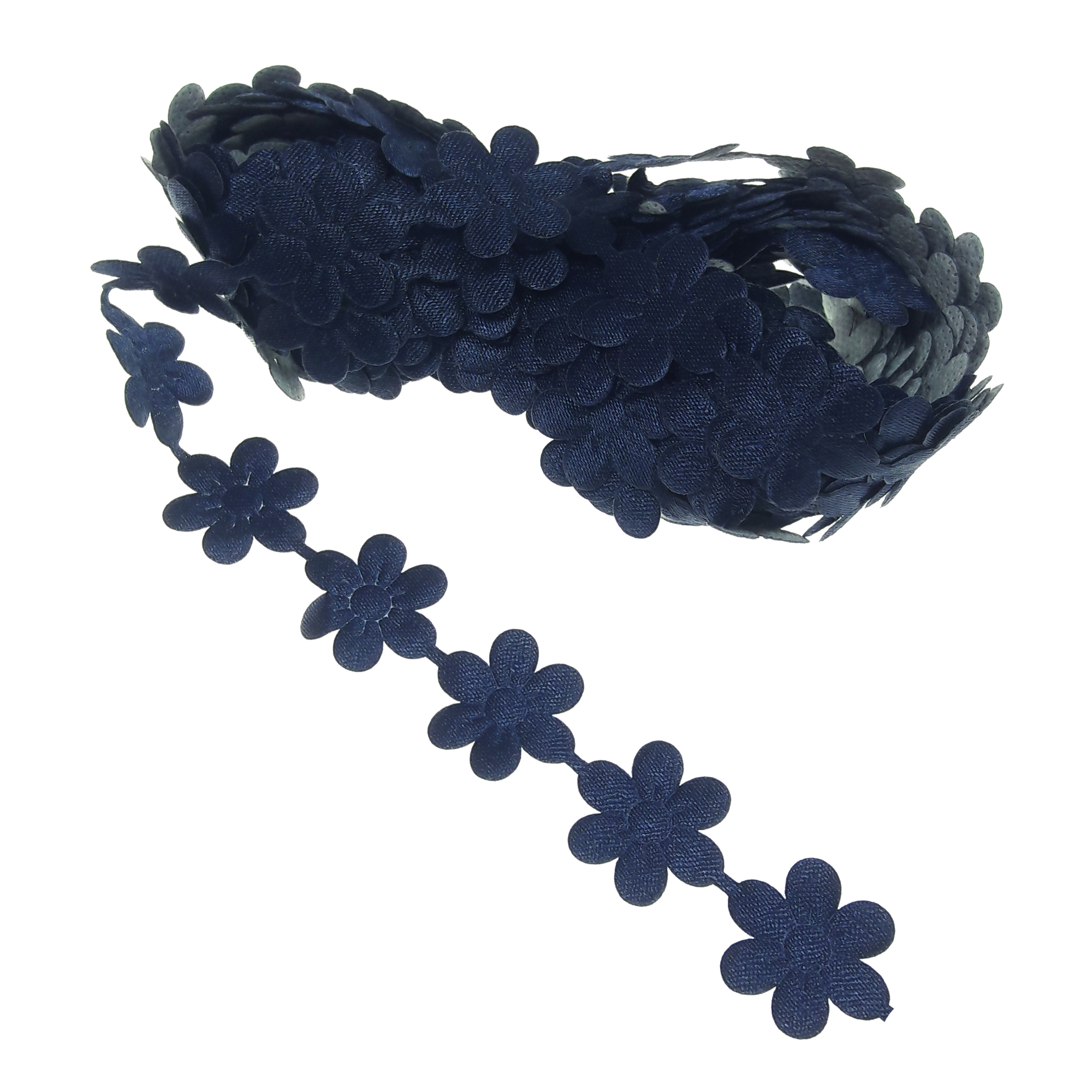 نوار یراق گل ساتن مدل Y4810 طول 5.5 متر