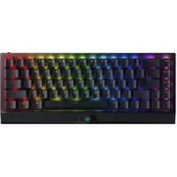 کیبورد مخصوص بازی بی سیم ریزر مدل Blackwidow V3 mini Hyperspeed Green Switches