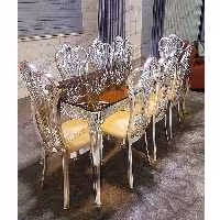 میز ناهارخوری پلیمری اکسلنت،شایان هشت نفره