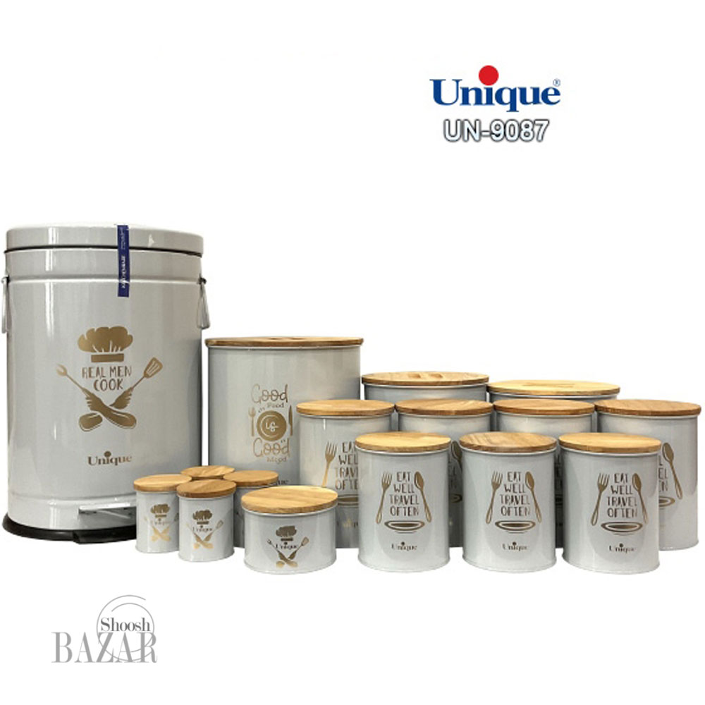 سرویس 16 پارچه فانتزی الیزابت فیلی درب بامبو یونیک کد 9087