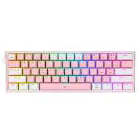 خرید کیبورد Redragon K617 FIZZ Pink-White RGB Red SW با بهترین قیمت