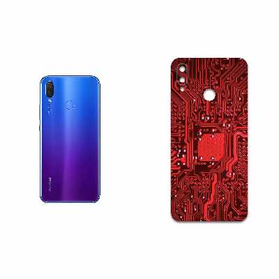برچسب پوششی ماهوت مدل Red Printed Circuit Board مناسب برای گوشی موبایل هوآوی Nova 3i