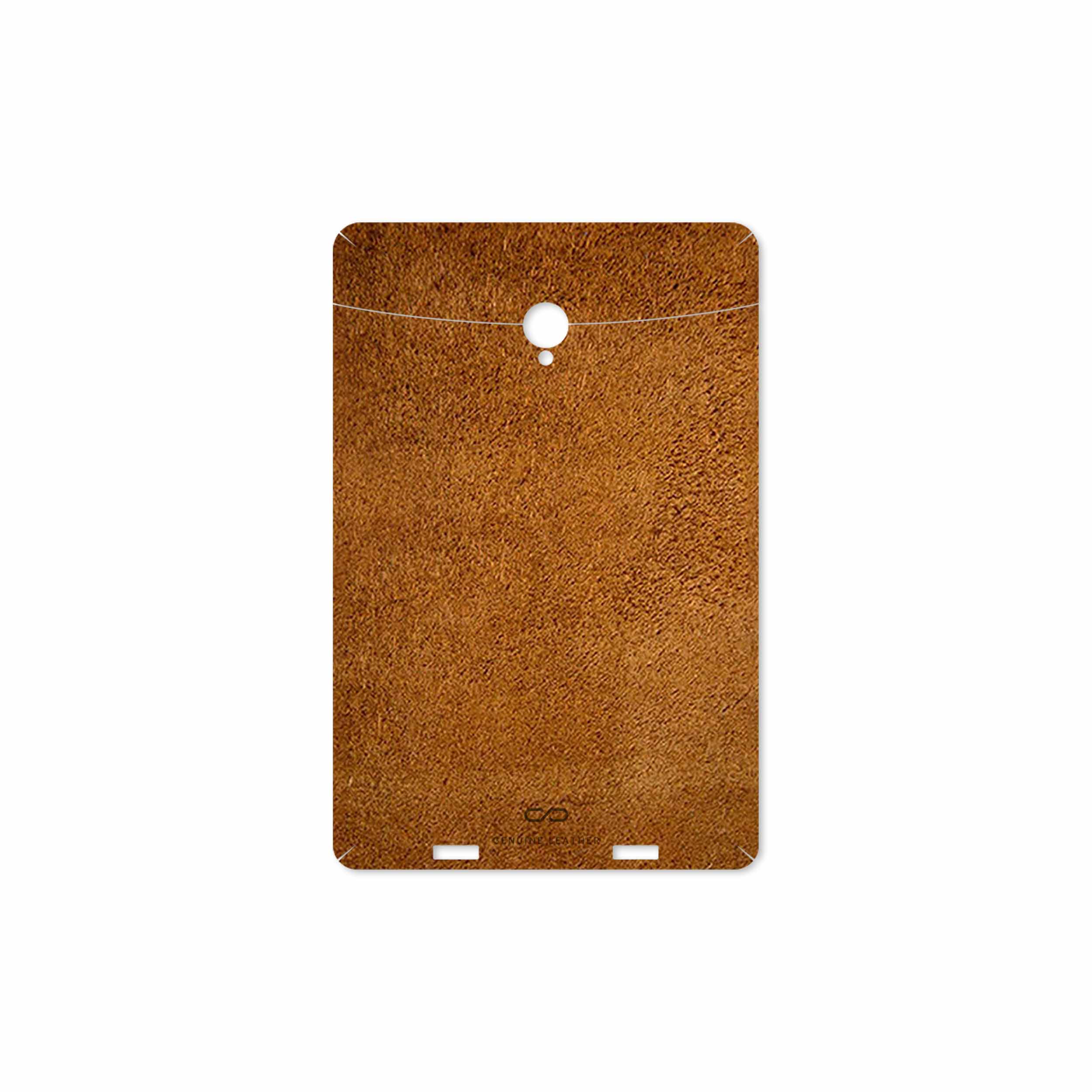 برچسب پوششی ماهوت مدل Brown-Chamois-Leather مناسب برای تبلت وریکو Unipad