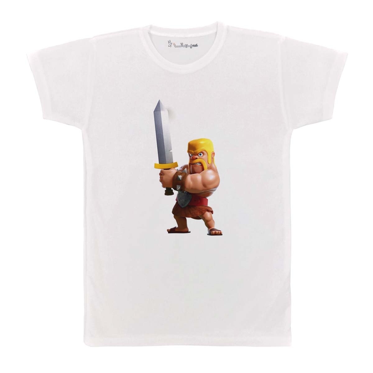 تی شرت بچگانه پرمانه طرح clash کد pmt.823