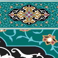 وکتور واگیره تذهیب 952 - گرافیک با طعم تربچه