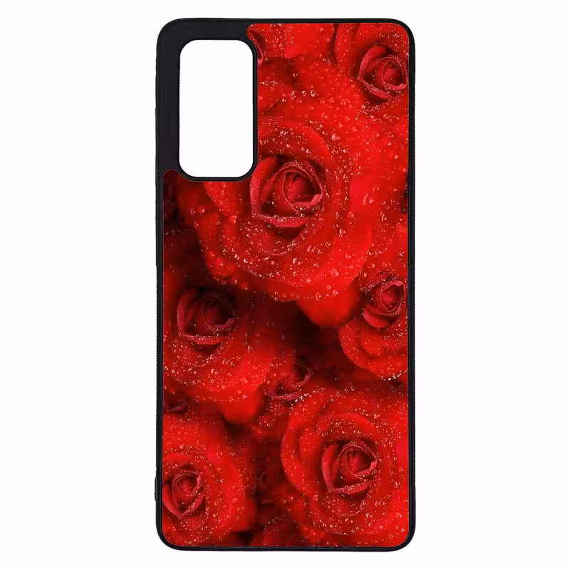 کاور طرح گل رز کد G-012 مناسب برای گوشی موبایل سامسونگ Galaxy S20 FE | دیجی قاب دونی