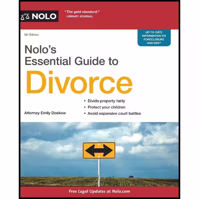 کتاب Nolo,s Essential Guide to Divorce اثر Emily Doskow انتشارات NOLO