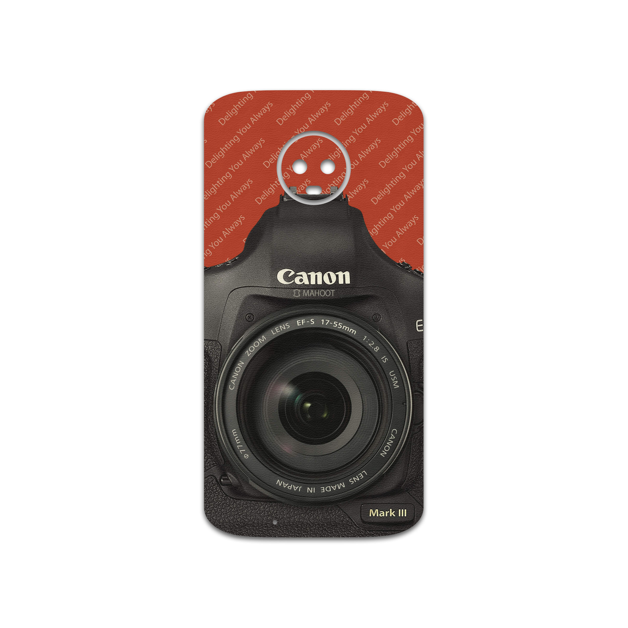 برچسب پوششی ماهوت مدل Cnn مناسب برای گوشی موبایل موتورولا Moto G6