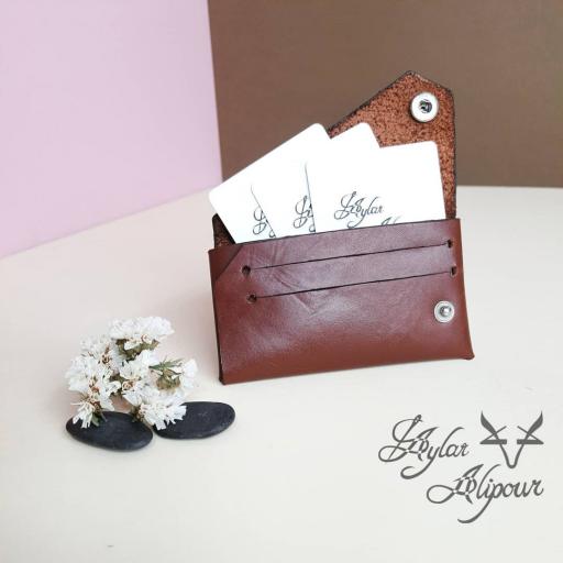 جا کارتی  چرم ساده کد 108