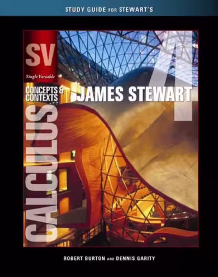 خرید و دانلود نسخه کامل کتاب Study Guide for Stewart's Single Variable Calculus: Concepts and Contexts, 4th