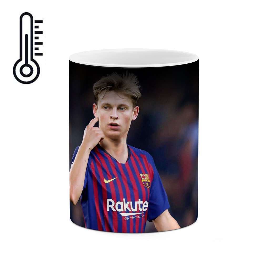 ماگ حرارتی طرح فوتبالیست De jong مدل mgph12193