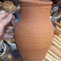 کوزه سفالی دو دسته(پسکرایه)