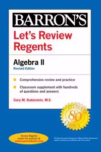 [EPUB] دانلود کتاب Let's Review Regents - Algebra II, 2021
