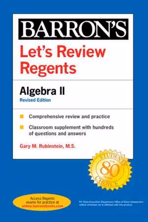 [EPUB] دانلود کتاب Let's Review Regents - Algebra II, 2021