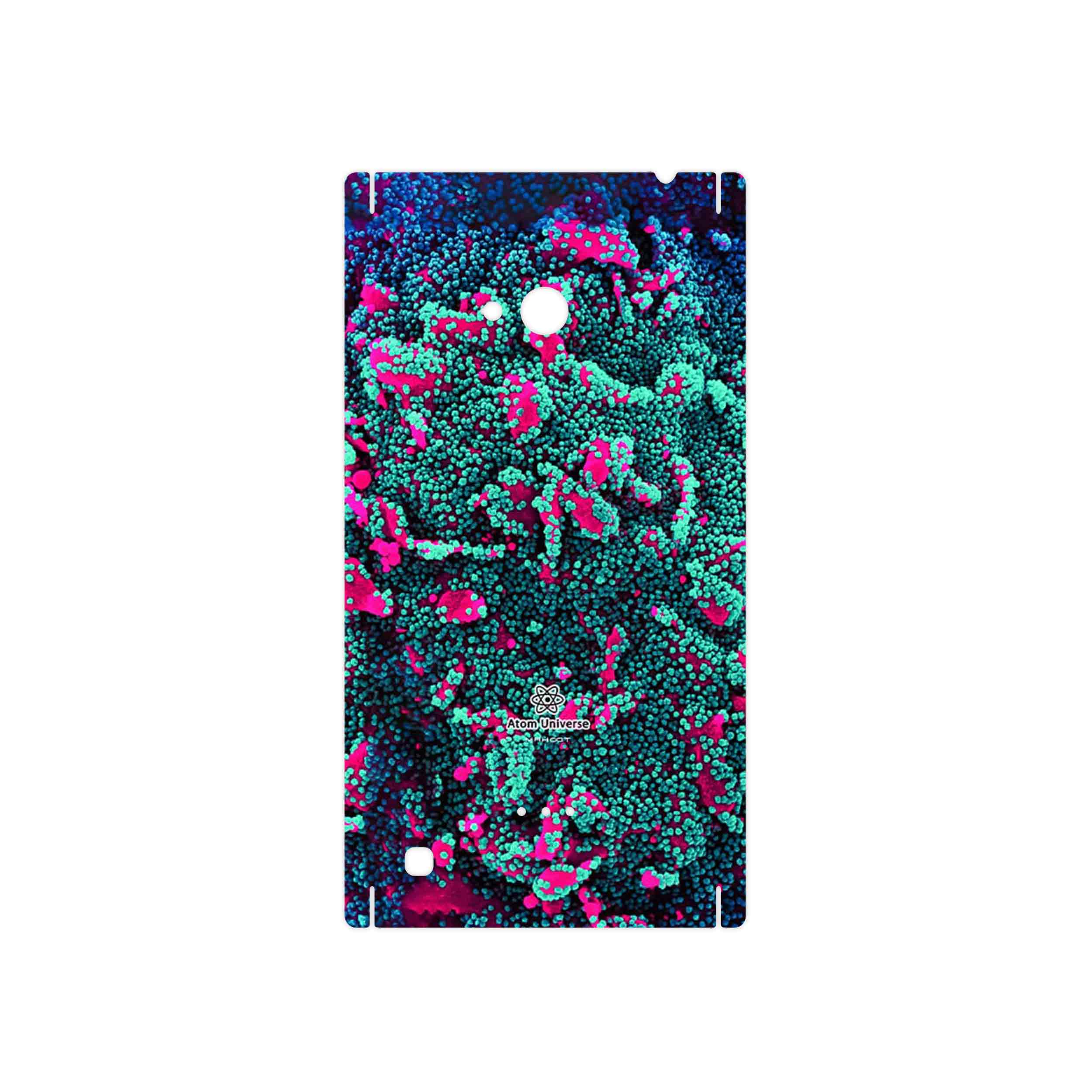 برچسب پوششی ماهوت مدل Atom Universe 8 مناسب برای گوشی موبایل نوکیا Lumia 720