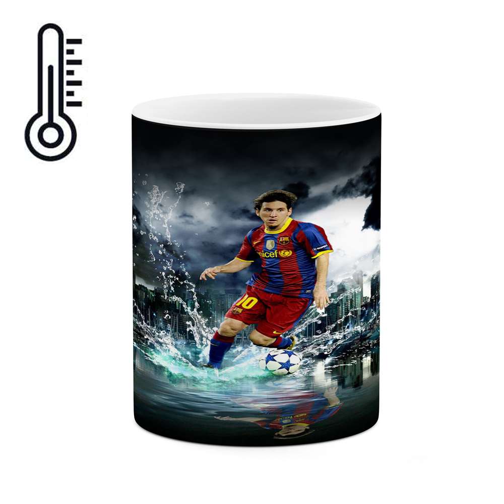 ماگ حرارتی کاکتی طرح لیونل مسی مدل mgh12350