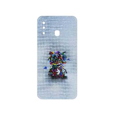 برچسب پوششی ماهوت مدل Collage of surreal Portrait of Women 4 مناسب برای گوشی موبایل سامسونگ Galaxy A20e