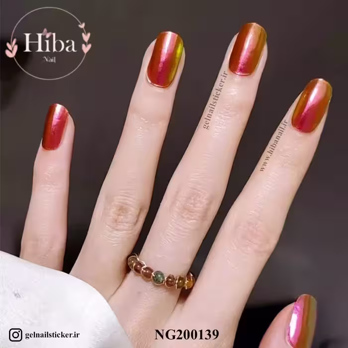 استیکر ژله ای کاشت ناخن (نیل رپ)_کد NG200139