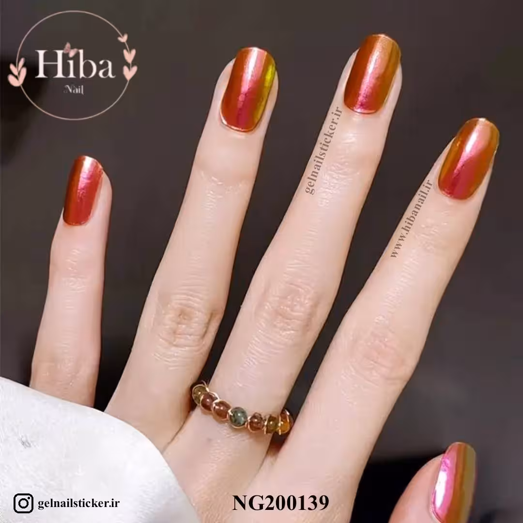 استیکر ژله ای کاشت ناخن (نیل رپ)_کد NG200139
