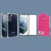 کاور گریفین مدل Simple Transparent مناسب برای گوشی موبایل سامسونگ Galaxy S22 به همراه محافظ صفحه نمایش