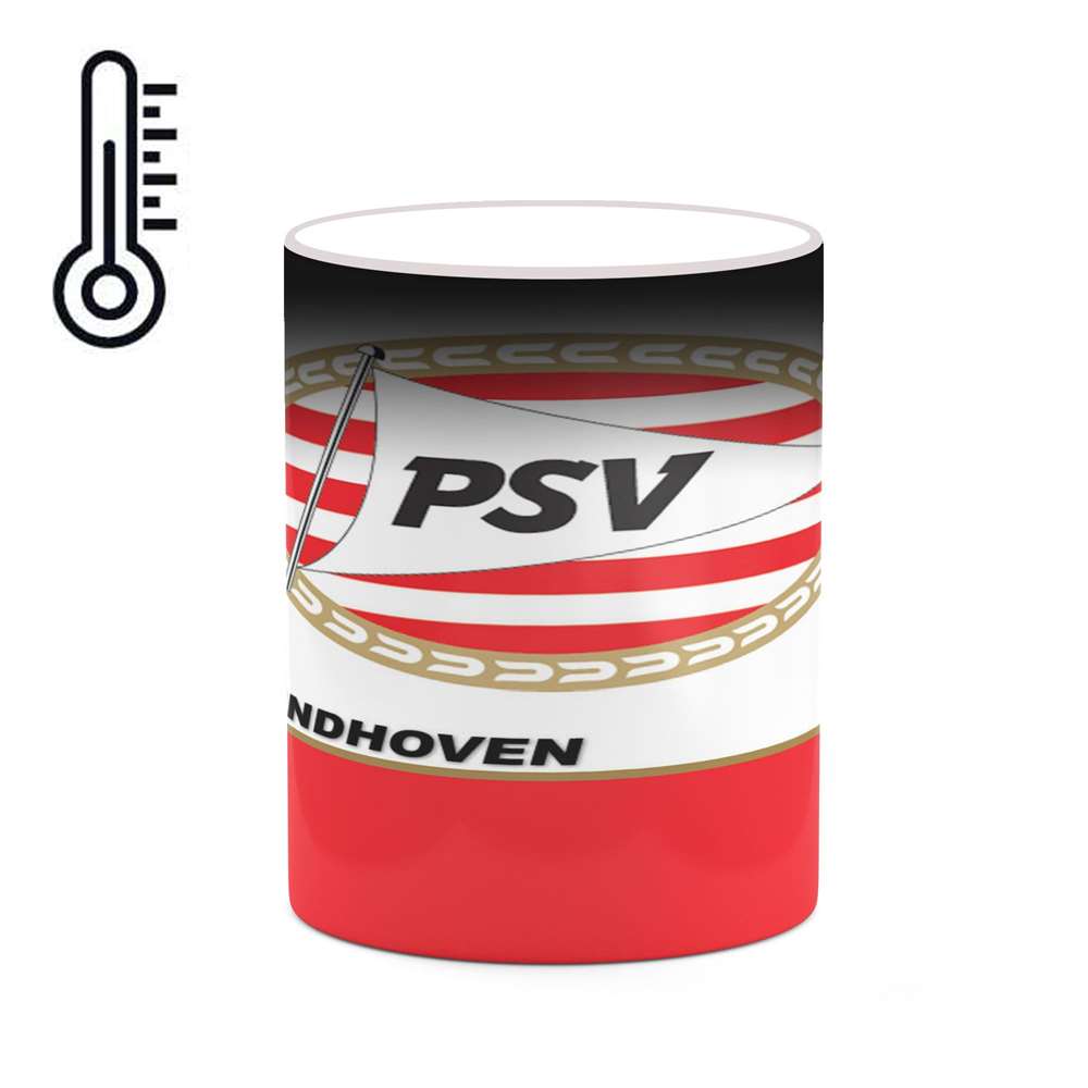 ماگ حرارتی کاکتی طرح تیم PSV Eindhoven مدل mgh19779