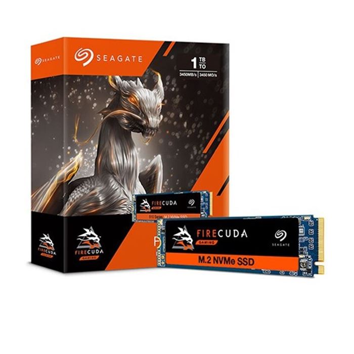 حافظه SSD اینترنال سیگیت مدل FireCuda 510 M.2 2280 PCIe NVMe Gen 3x4 ظرفیت 1 ترابایت
