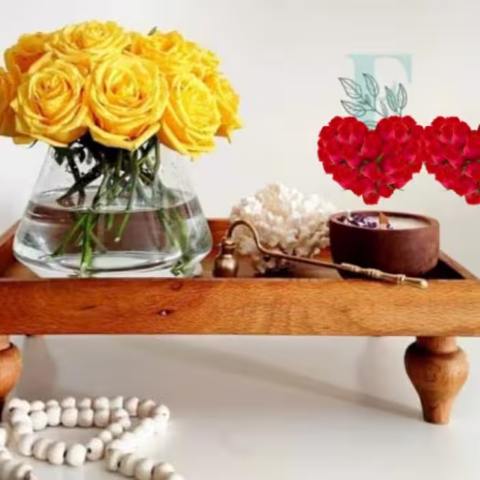 رایزر چوبی بامبو سایز بزرگ 