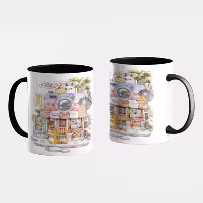 ماگ طرح فانتزی کد 378