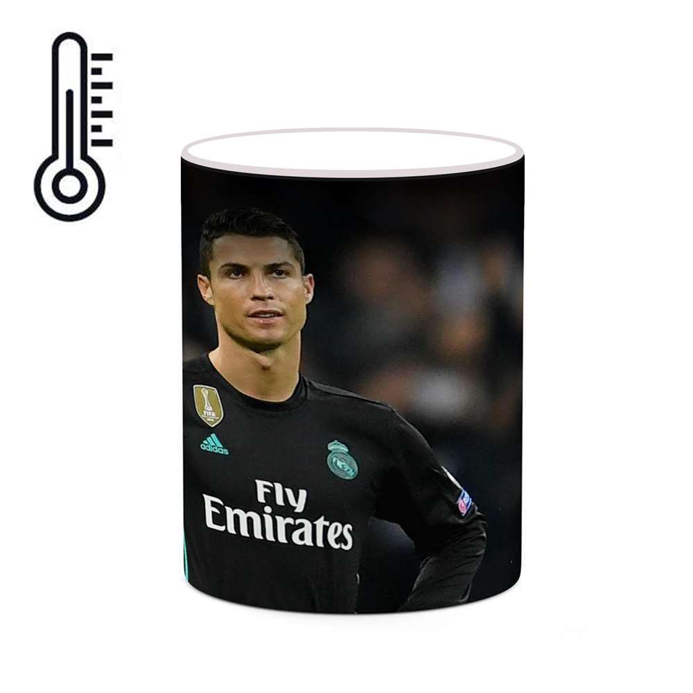 ماگ حرارتی کاکتی طرح کریستیانو رونالدو مدل mgh24798