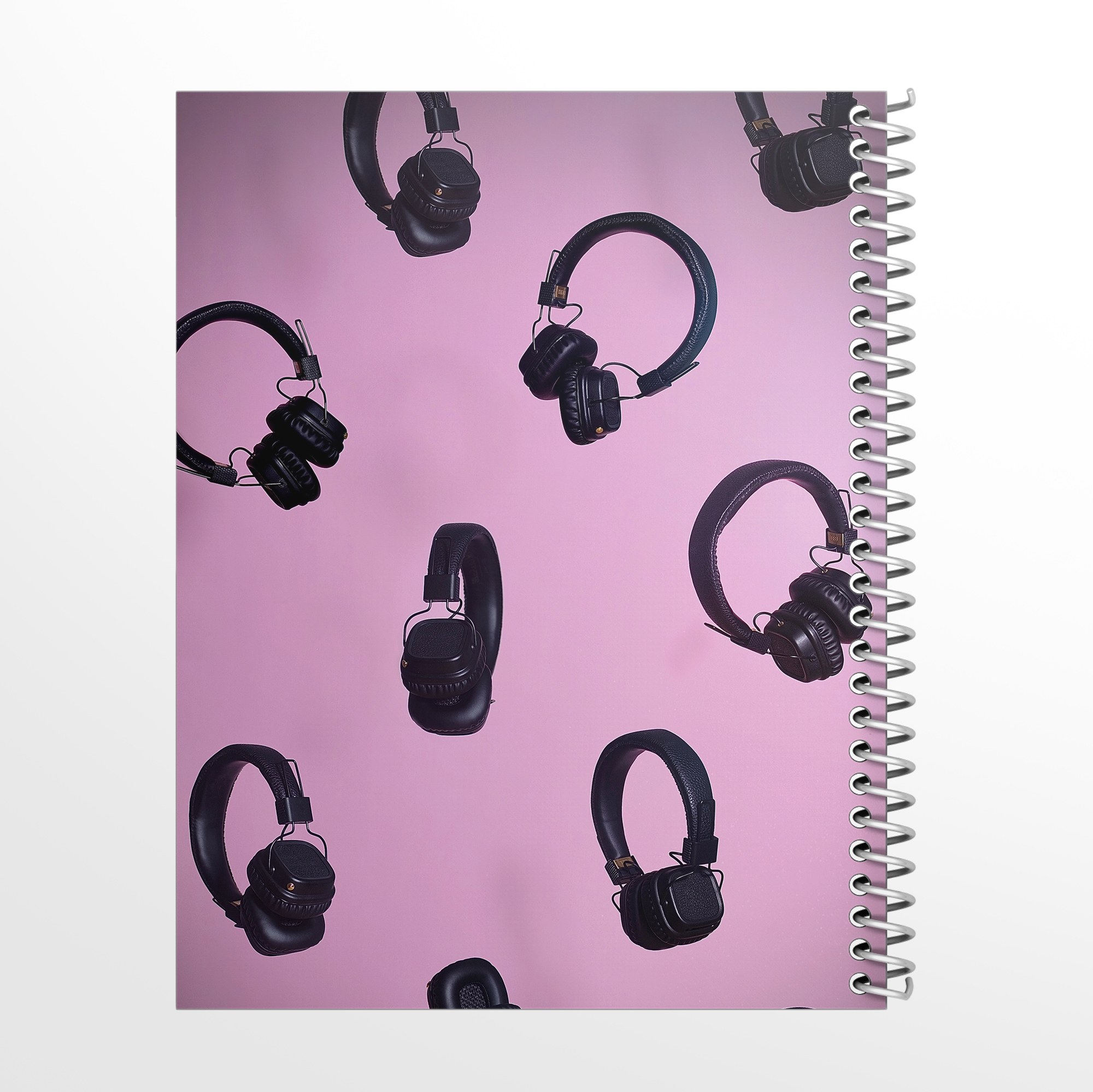 دفتر نقاشی 100 برگ مدل هدفون کد 2