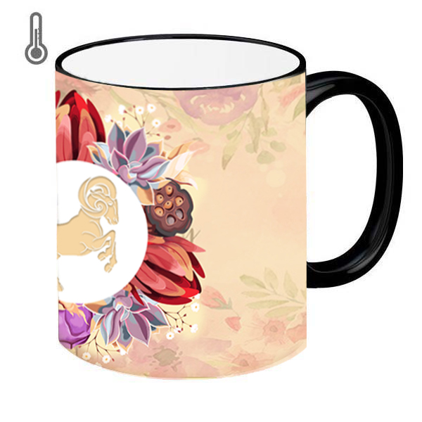 ماگ حرارتی طرح ماه تولد مدل فروردین