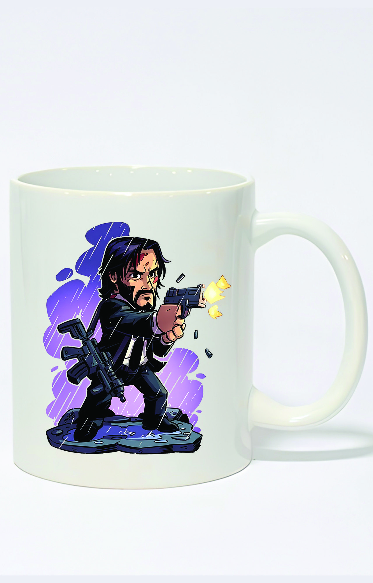 ماگ ساده طرح john wick کد 3481