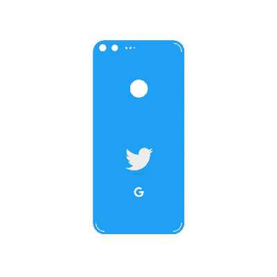 برچسب پوششی ماهوت مدل Tweeter مناسب برای گوشی موبایل گوگل Pixel