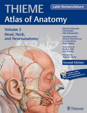 [PDF] دانلود کتاب Atlas Of Anatomy꞉ Head, Neck, And Neuroanatomy, Latin Nomenclature, 2nd ed, 2016