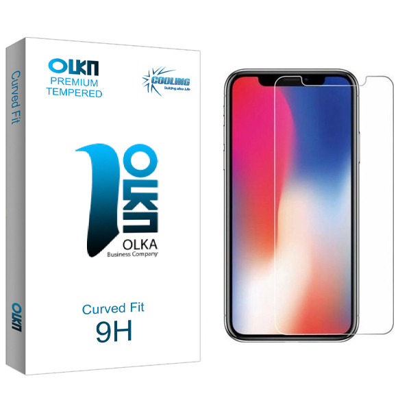 محافظ صفحه نمایش کولینگ مدل Olka glass مناسب برای گوشی موبایل اپل iPhone X | کالا برتری