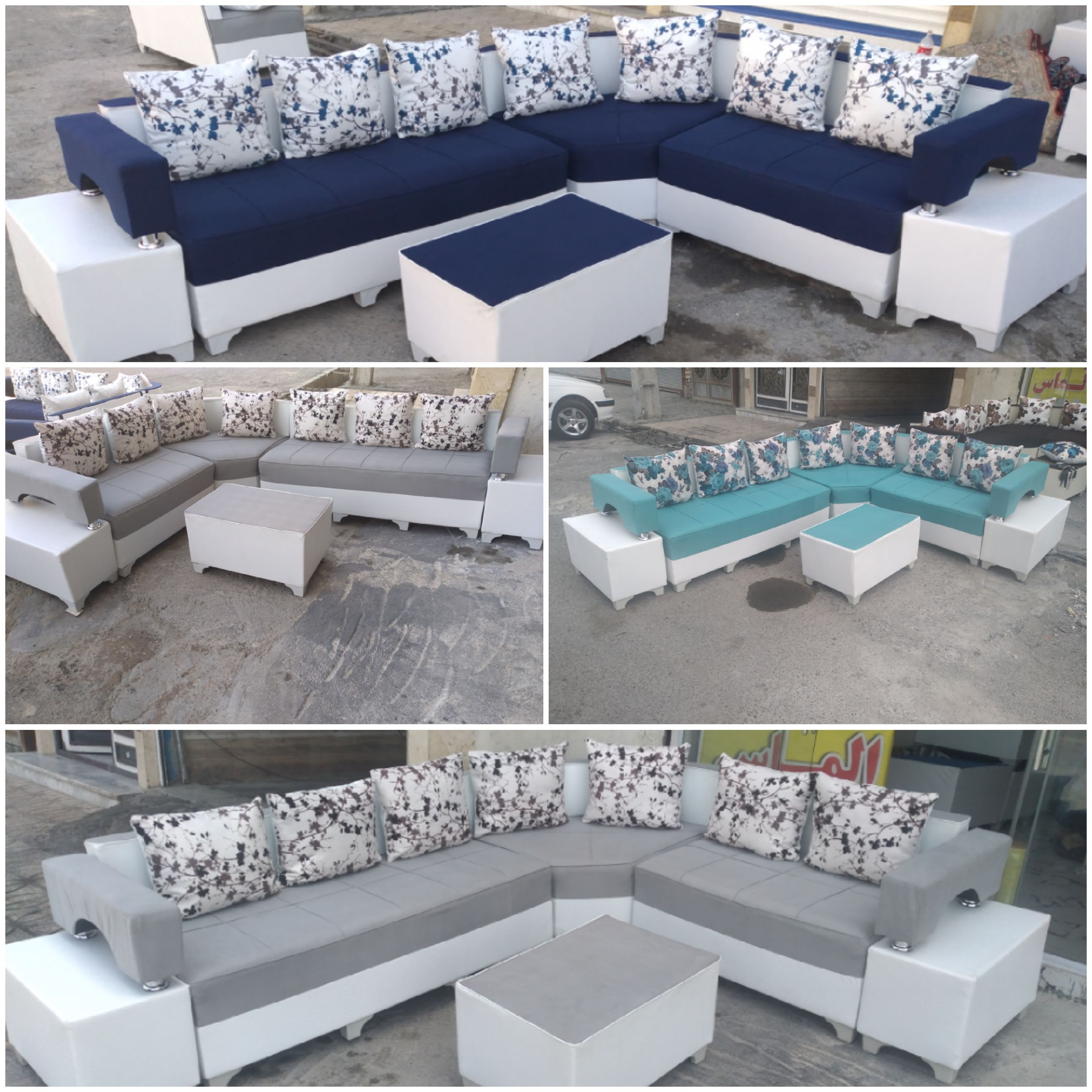 مبل ال مبل 7نفره 