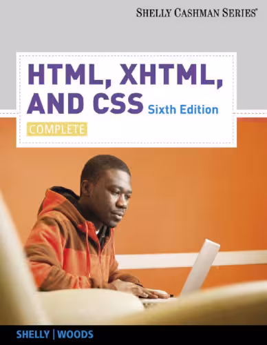 خرید و دانلود نسخه کامل کتاب HTML, XHTML, and CSS: Complete , Sixth Edition (Shelly Cashman)