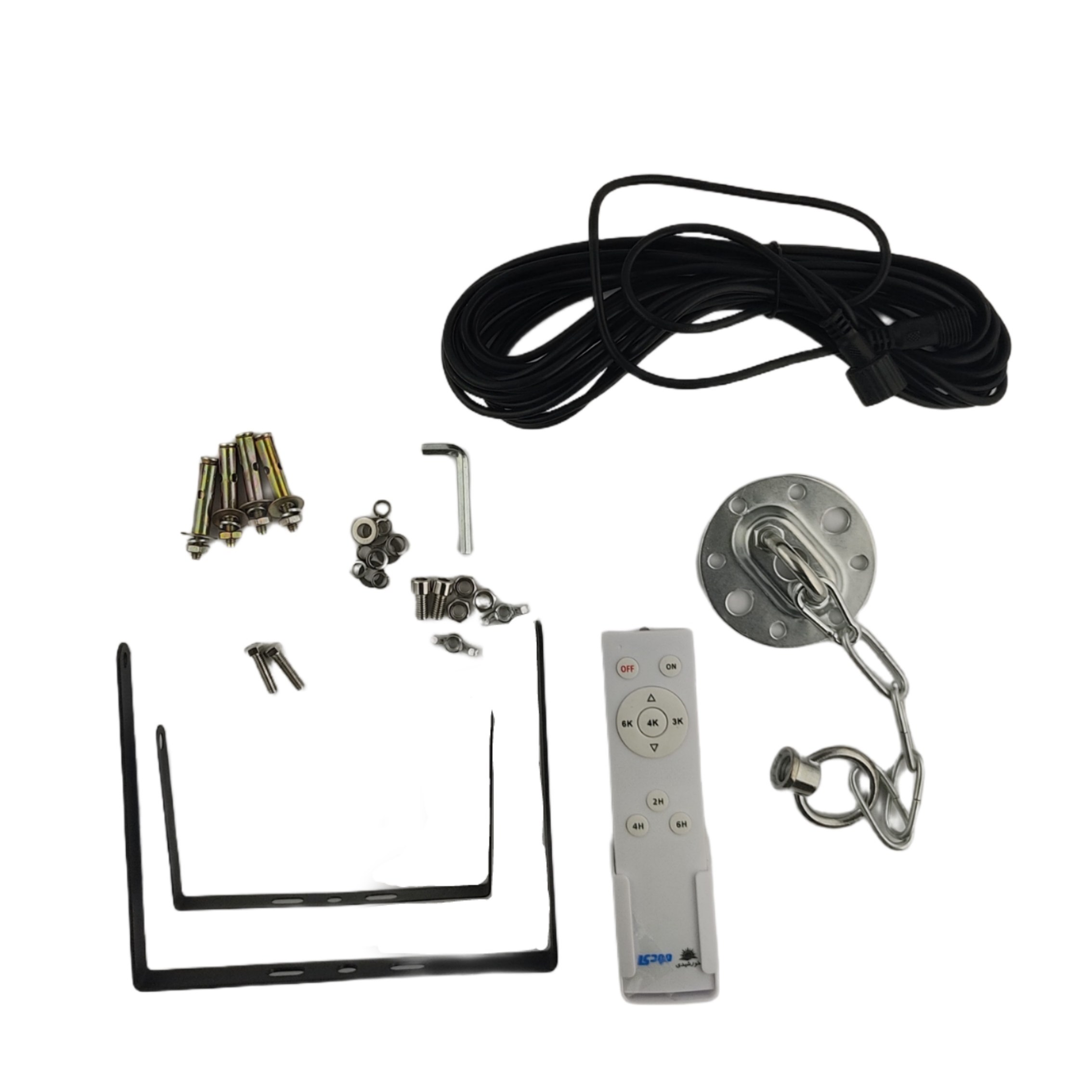 پروژکتور سوله ای سه رنگ خورشیدی 200 وات مودی مدل IR-MD74200