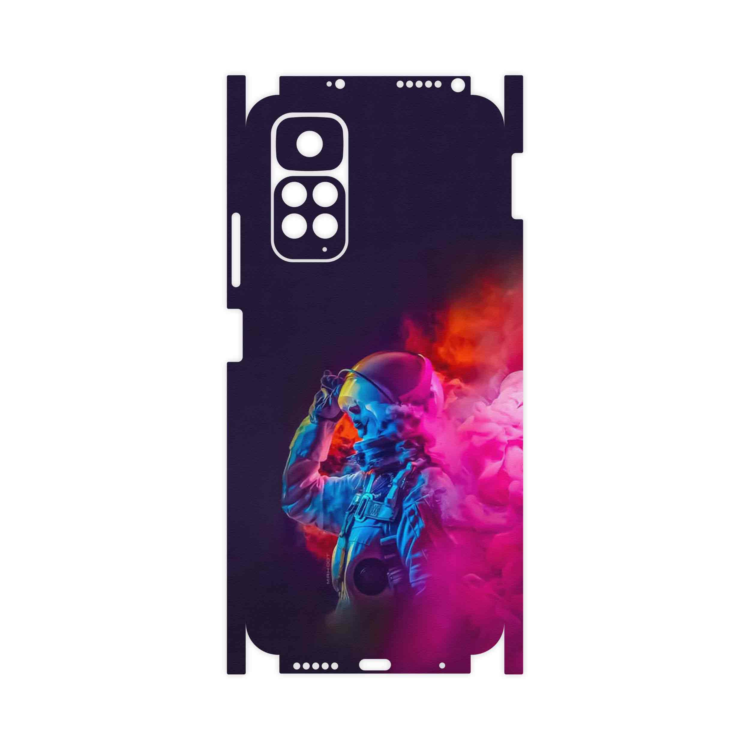 برچسب پوششی ماهوت مدل Smoke Rainbow Digital Art 1-FullSkin مناسب برای گوشی موبایل شیائومی Redmi Note 11S