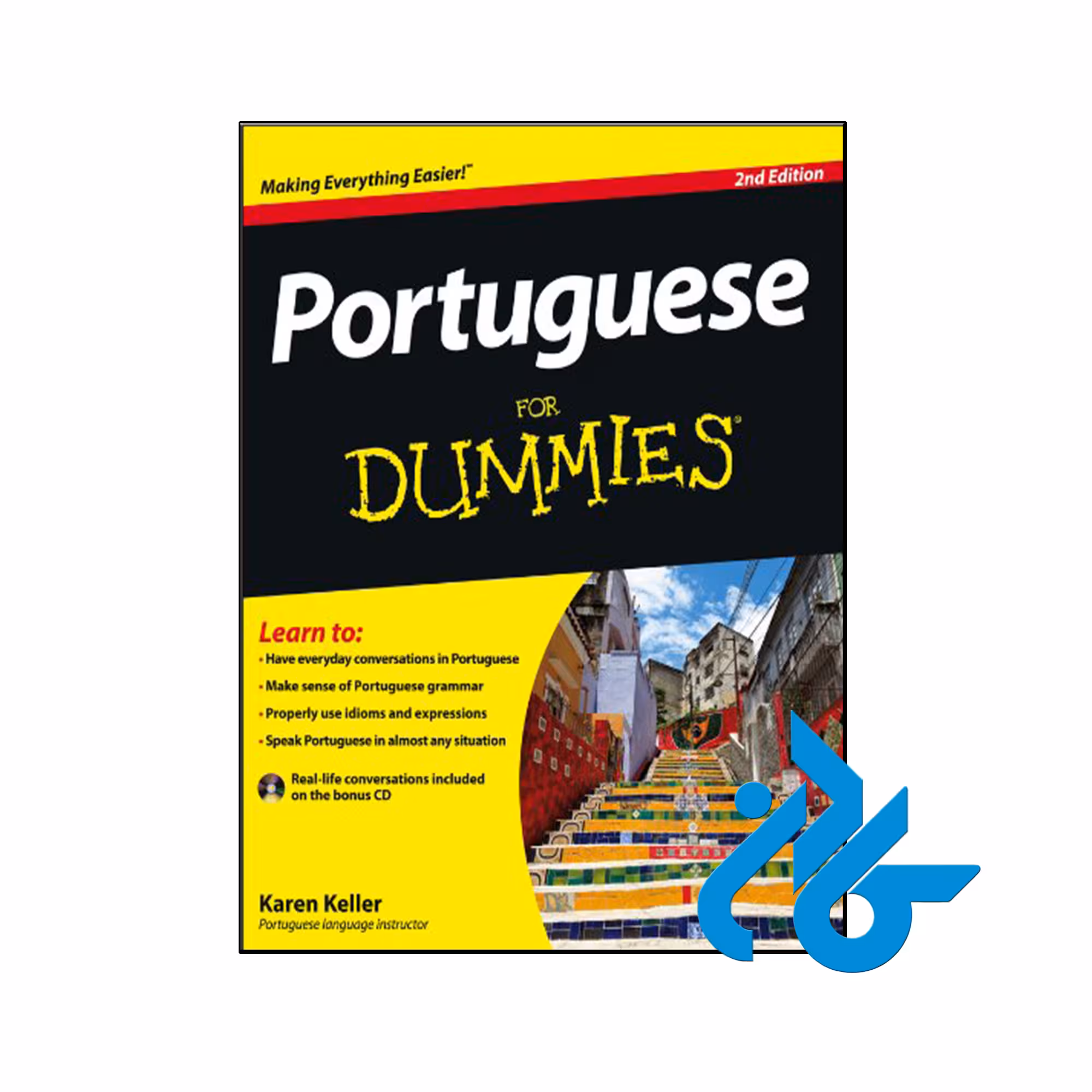 خرید و قیمت کتاب Portuguese For Dummies 2nd از فروشگاه کادن