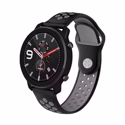برچسب ماهوت طرح Matte Black مناسب برای ساعت هوشمند شیایومی Amazfit GTR 47mm