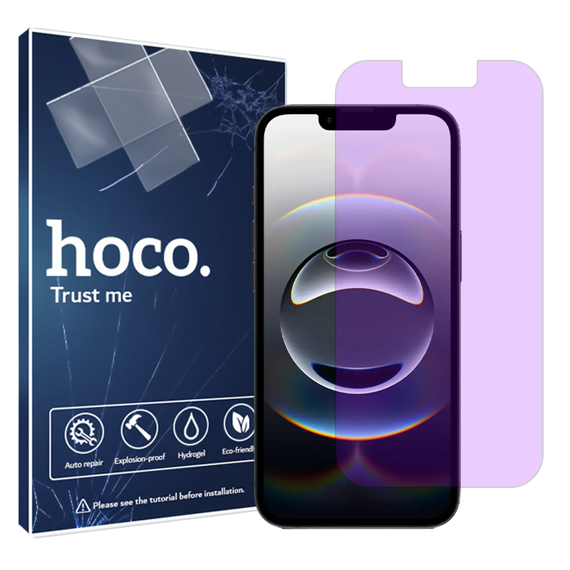 گلس اپل iPhone 16e مدل هیدروژلی آنتی پرپل برند هوکو کد S