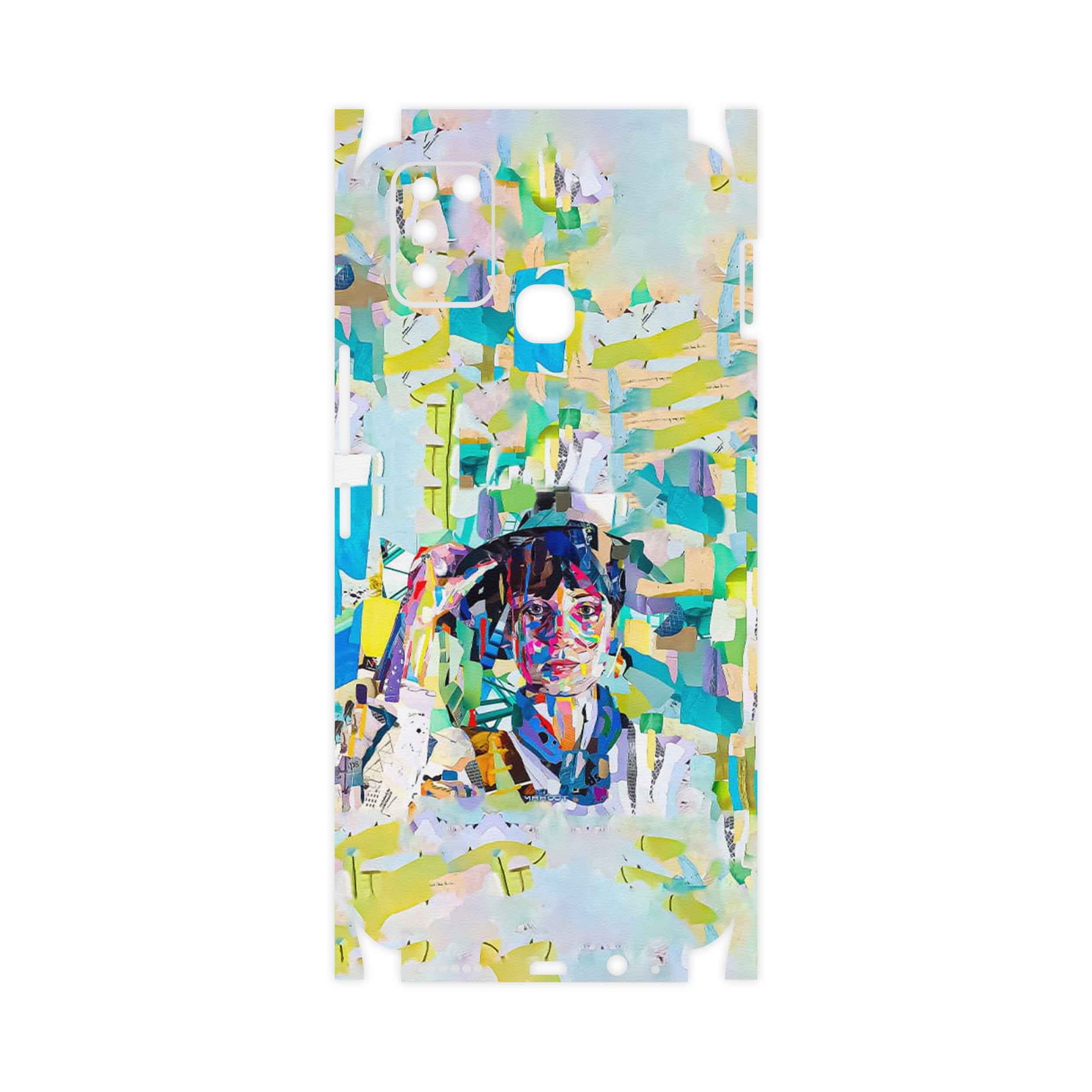 برچسب پوششی ماهوت مدل Collage of Women Portrait 1-FullSkin مناسب برای گوشی موبایل اینفینیکس Smart 6 X657B