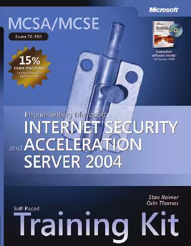 خرید و دانلود نسخه کامل کتاب MCSA-MCSE Self-Paced Training Kit (Exam 70-350) - Implementing Microsoft Internet Security and Acceleration Server