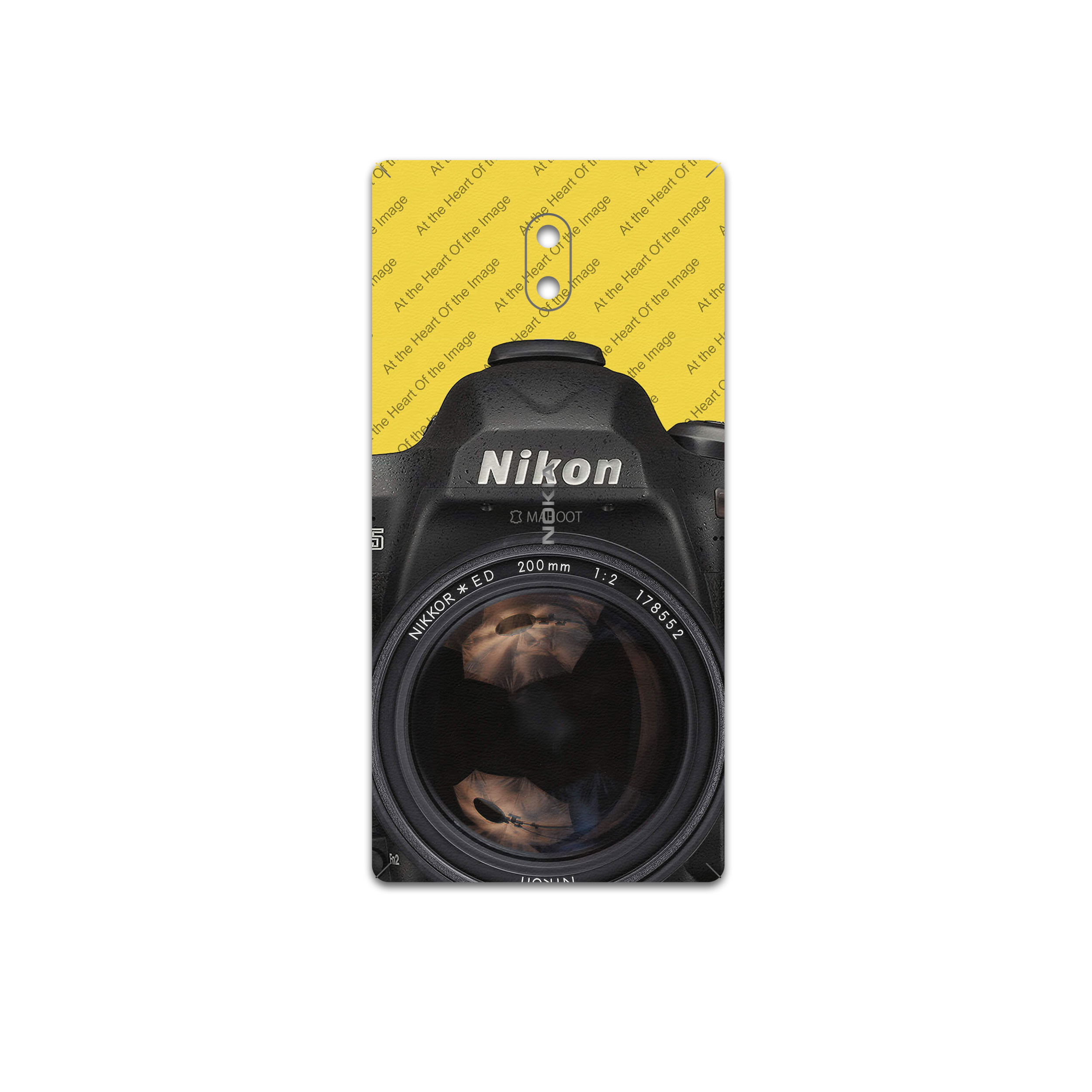 برچسب پوششی ماهوت مدل Nikon-Logo مناسب برای گوشی موبایل نوکیا 3
