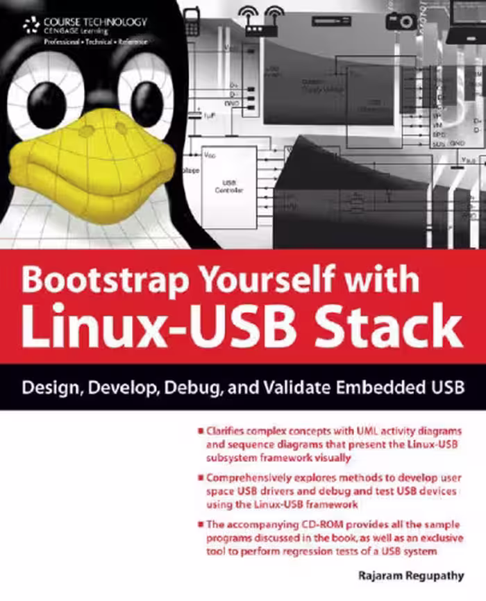 خرید و دانلود نسخه کامل کتاب Bootstrap Yourself with Linux-USB Stack: Design, Develop, Debug, and Validate Embedded USB Systems