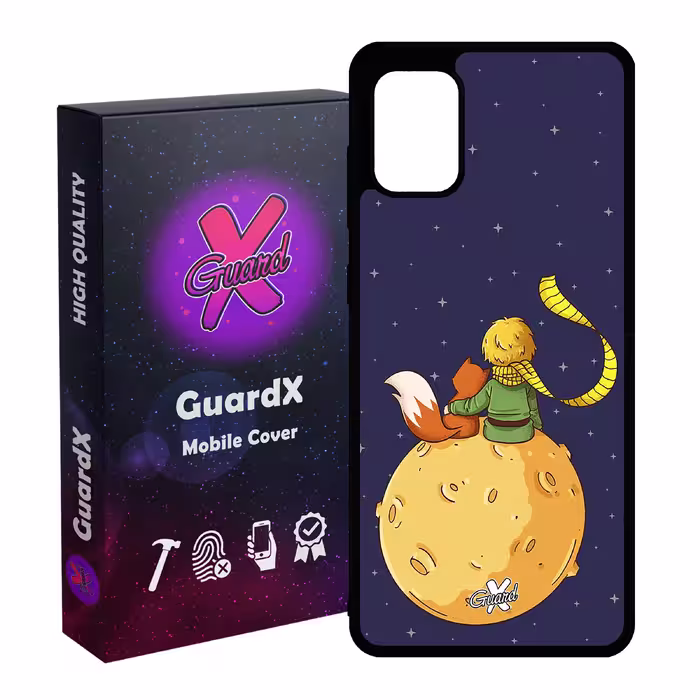 کاور گارد ایکس طرح Little Prince مدل Glass10003 مناسب برای گوشی موبایل سامسونگ Galaxy A31