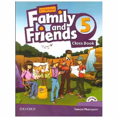 کتاب family and friends اثر Naomi Simmons انتشارات اکسفورد 6 جلدی